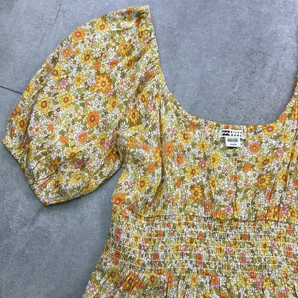 🔆BILLABONG🔆 SOMETHING PRETTY FLORAL PRETTY MINI CUTE SUMMER - Picture 11 of 13